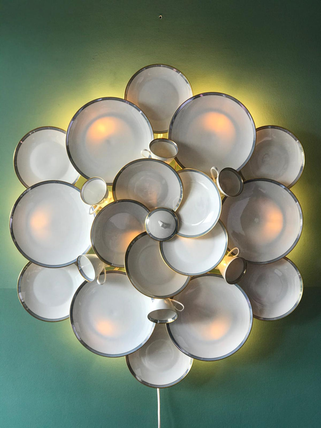 Mural lamp service porcelaine - On demand