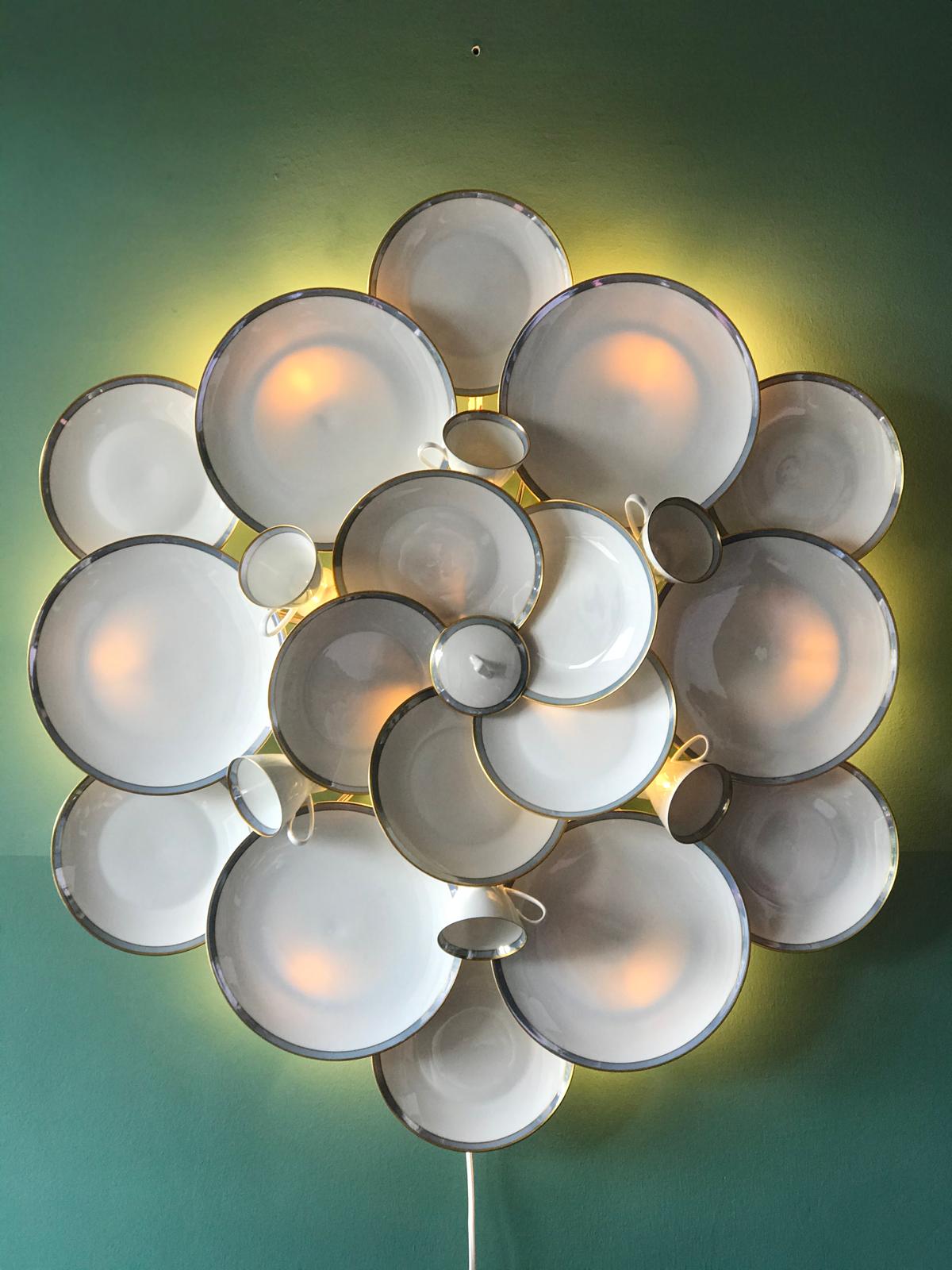 Mural lamp service porcelaine - On demand