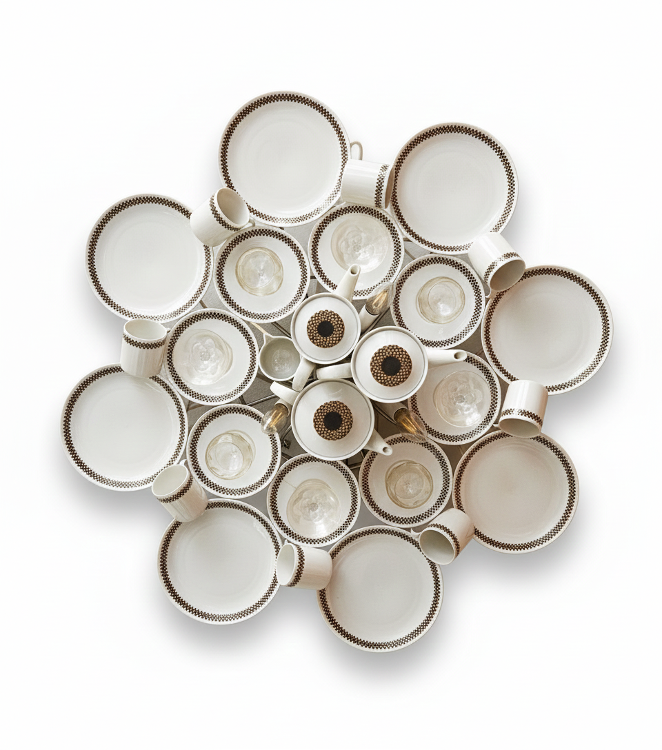 Ceiling lamp service porcelaine - On demand