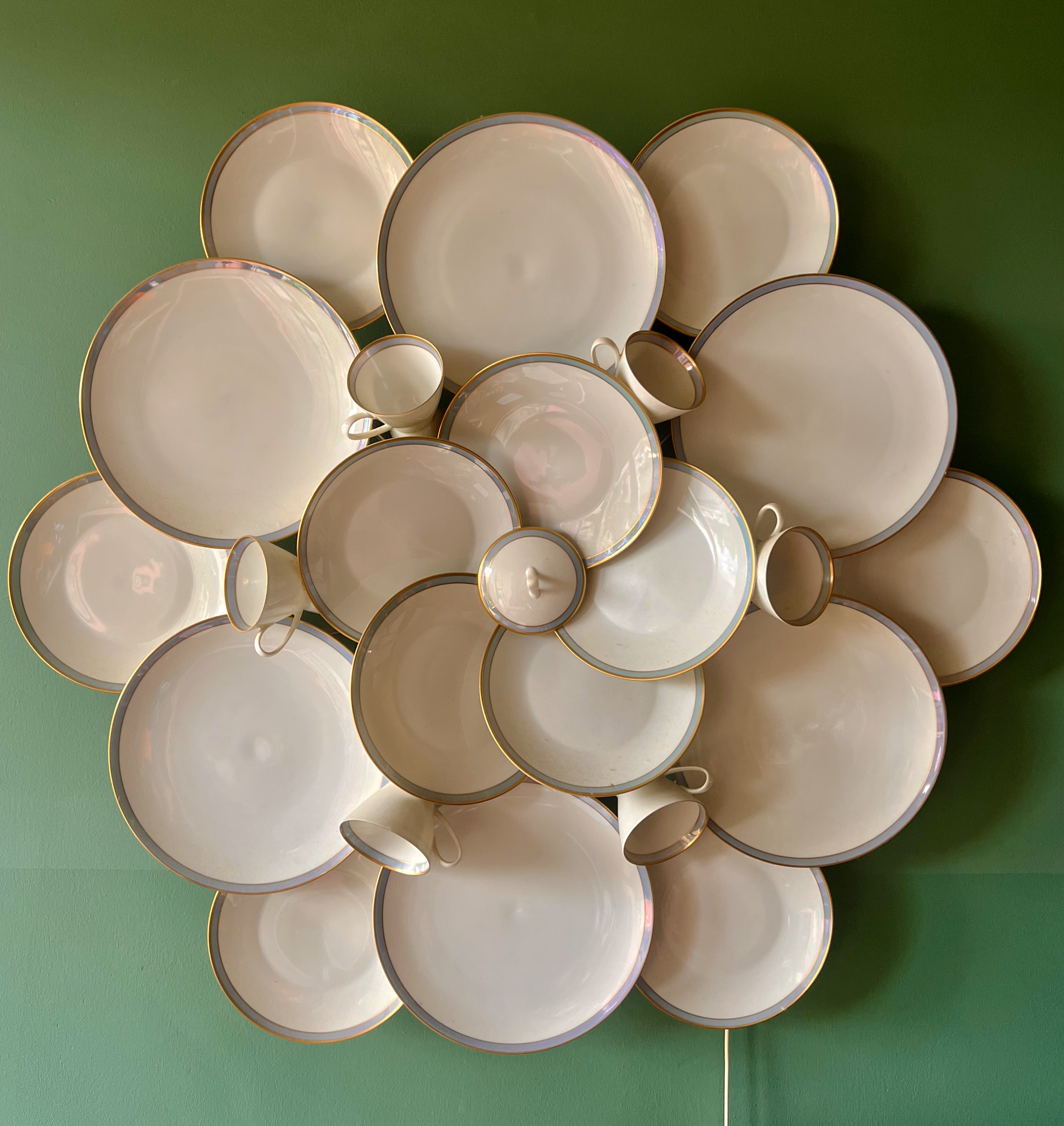 Mural lamp service porcelaine - On demand