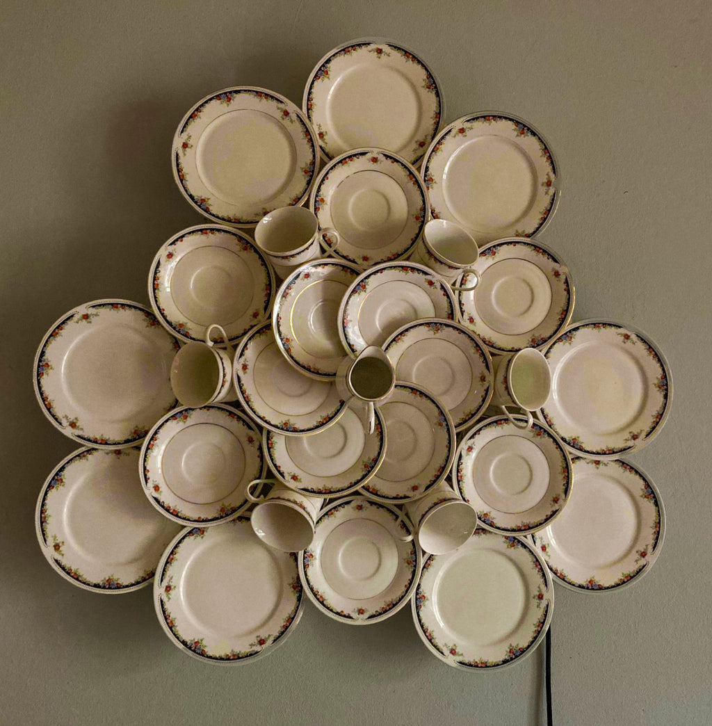 The Service - Mural installation (Floral Edition)